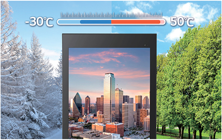 Wide Range of Operating Temperatures